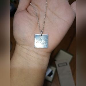 Gucci Silver Necklace